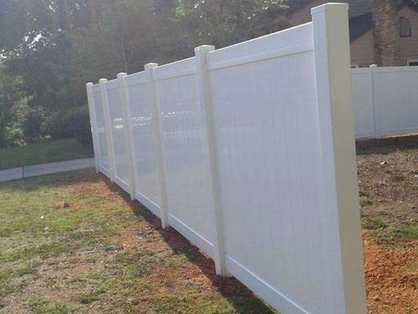 Vinyl Fences Gastonia Huntersville Statesville Nc J G Fence Company Inc